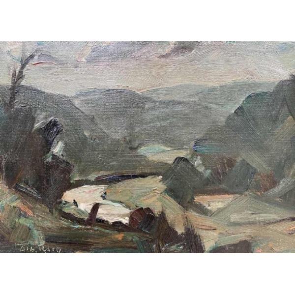 Albert RATY (1889-1970): « Brume sur la Semois »