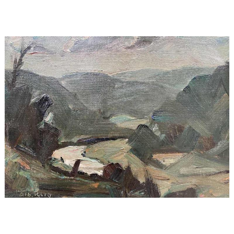 Albert RATY (1889-1970): « Brume sur la Semois »
