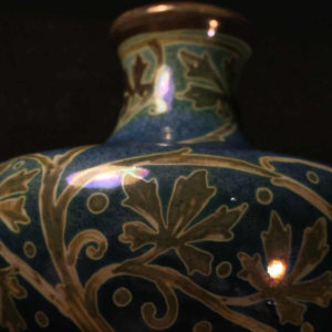 Vase Art Nouveau en céramique irisé Royal Lancastrian Pilkington, Gordon M. Forsyth, circa 1905