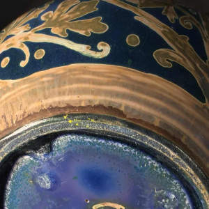 Vase Art Nouveau en céramique irisé Royal Lancastrian Pilkington, Gordon M. Forsyth, circa 1905