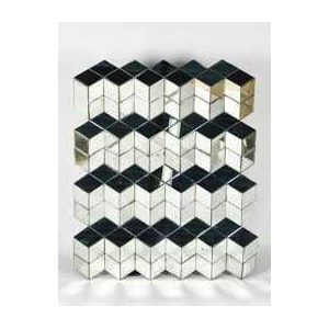 OLIVIER DE SCHRIJVER, grand miroir rond (90cm) façon mercure ancien