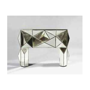 OLIVIER DE SCHRIJVER, grand miroir rond (90cm) façon mercure ancien