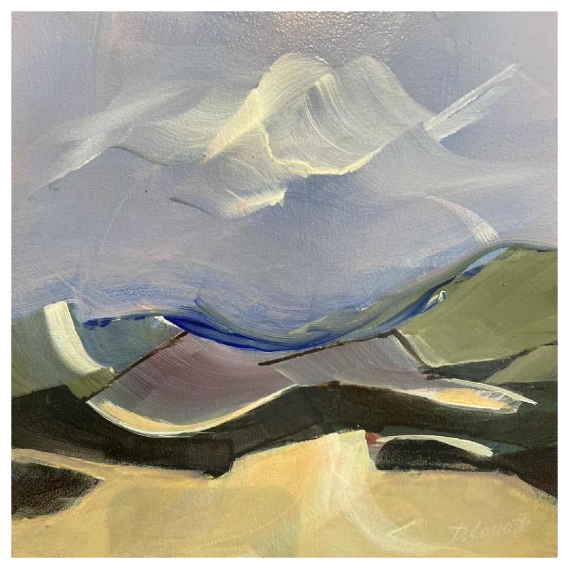Désiré LOUETTE (1935-) acrylique