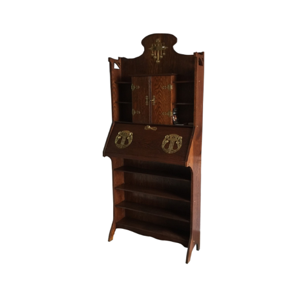 Art & Craft Secretaire - Gustav Stickley or Charles Robert Ashbee Style