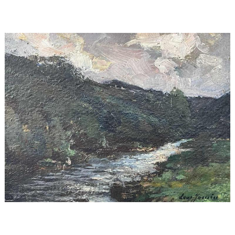 Léon JAMIN (1872-1944): « LOurthe à SY »