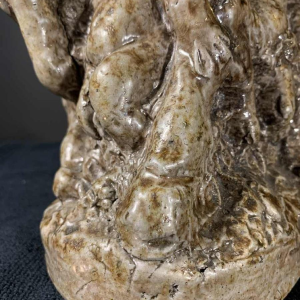 BEESEL TERRACO DRAAK Sint Joris, Stoneware Sculpture, Centaur and Putti 1940s