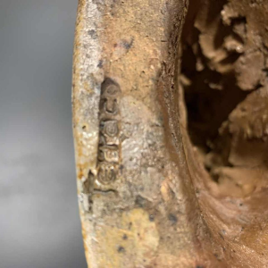 BEESEL TERRACO DRAAK Sint Joris, Stoneware Sculpture, Centaur and Putti 1940s