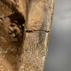 BEESEL TERRACO DRAAK Sint Joris, Sculpture en Grès, Centaure et Putti, ca 1940