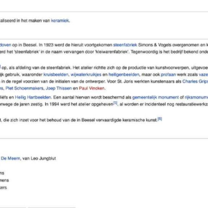 BEESEL TERRACO DRAAK Sint Joris, Steengoed Sculptuur, Centaur en Putti 1940s