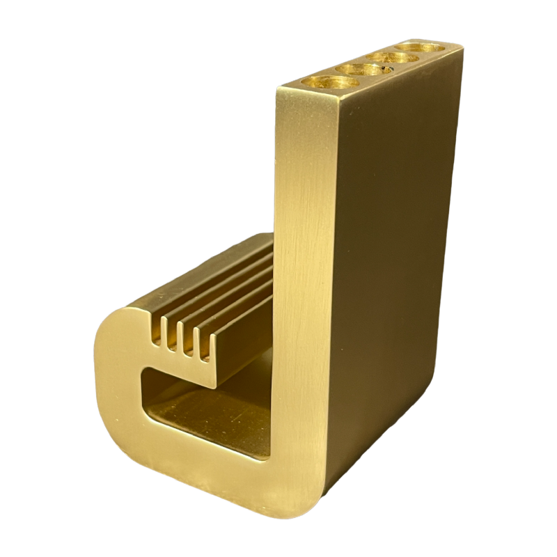 PIERRE VANDEL / PIERRE CARDIN, Porte Lettres & Stylos, Sculpture Aluminium 1970s