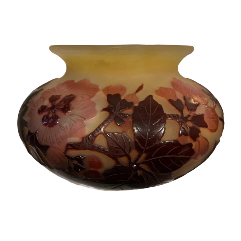 Vase Émile Gallé (1846-1904) époque vers 1900