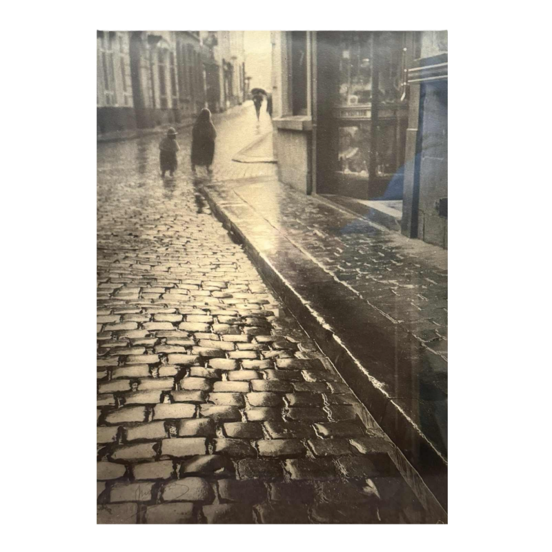 Léonard MISONNE (1870-1943): 2 photographies à Namur 1 signée et datée 1937