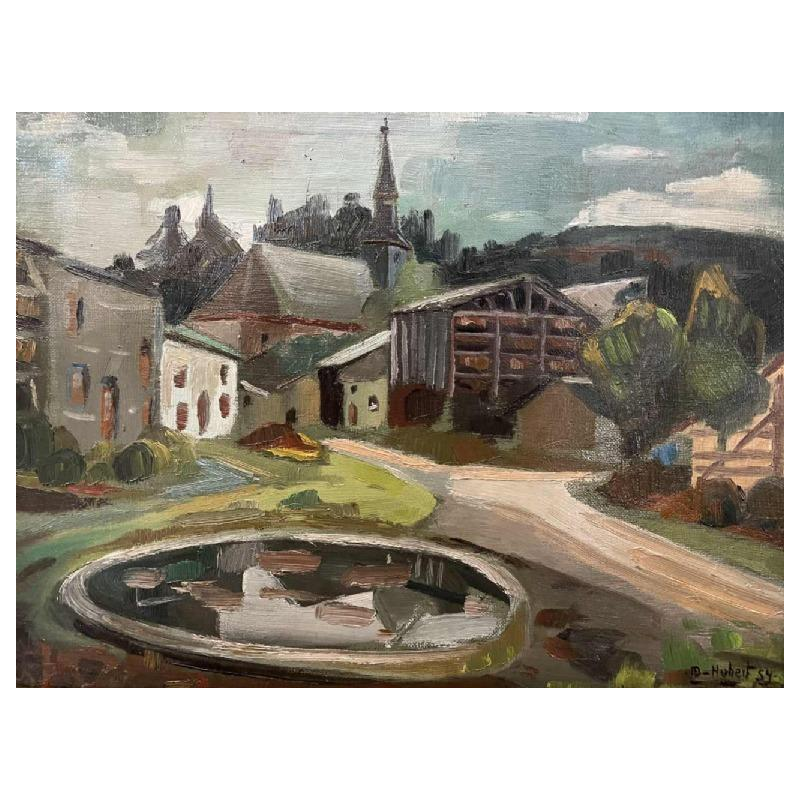 Marcel HUBERT (1926-1975): « village de Laforêt »