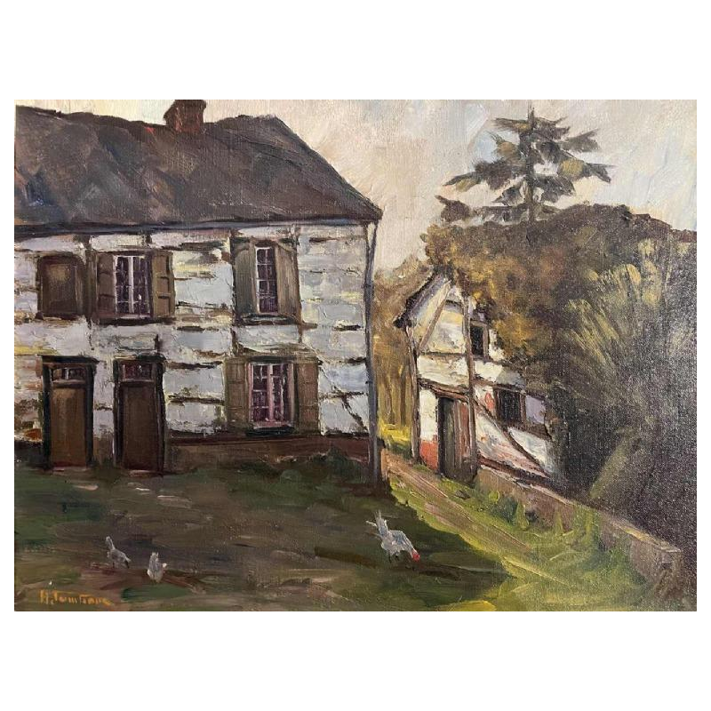 Henri TAMBOUR (1916-1986): « Maisons ardennaises »