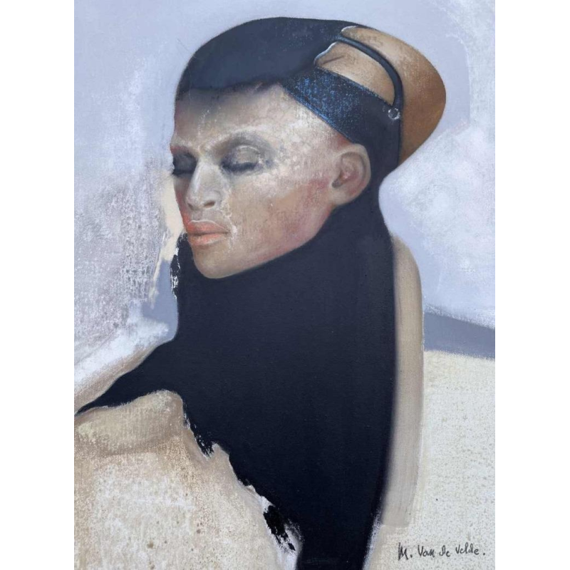 Michel Van de Velde (1945-) acrylique sur toile