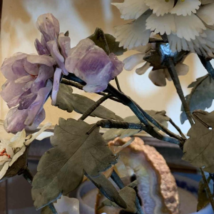 Paire de Jardinières Lampes Bronze Emaux Cloisonnés Chine Dynastie Qing Jiaqing