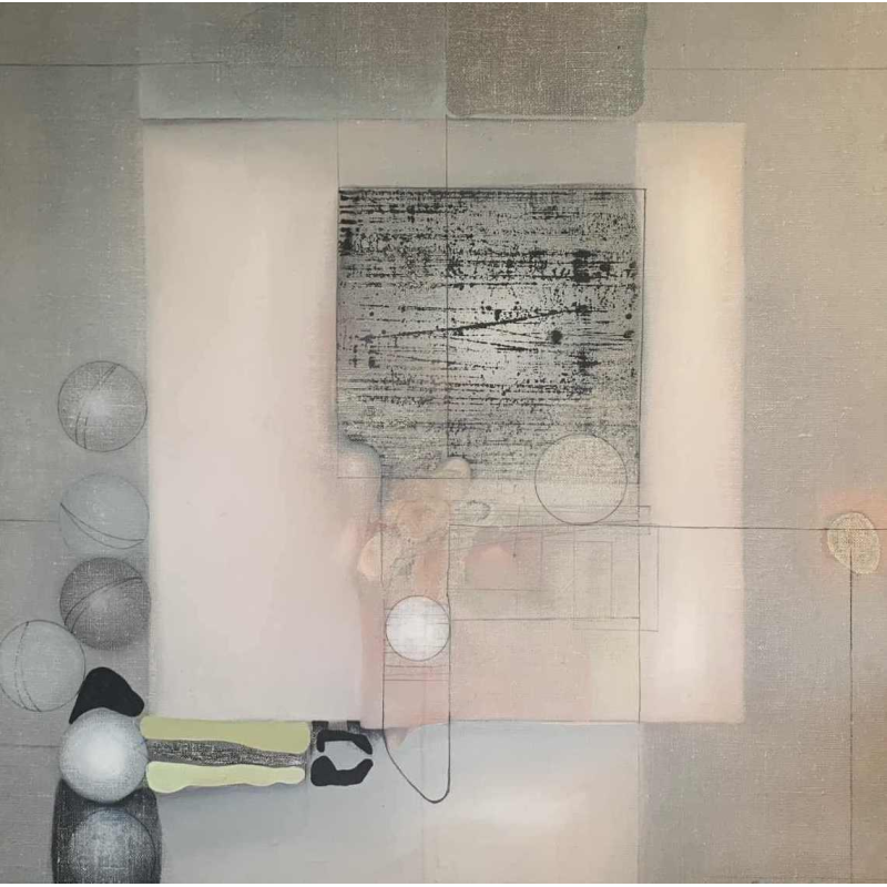 Huile sur toile du peintre André SPRUMONT
