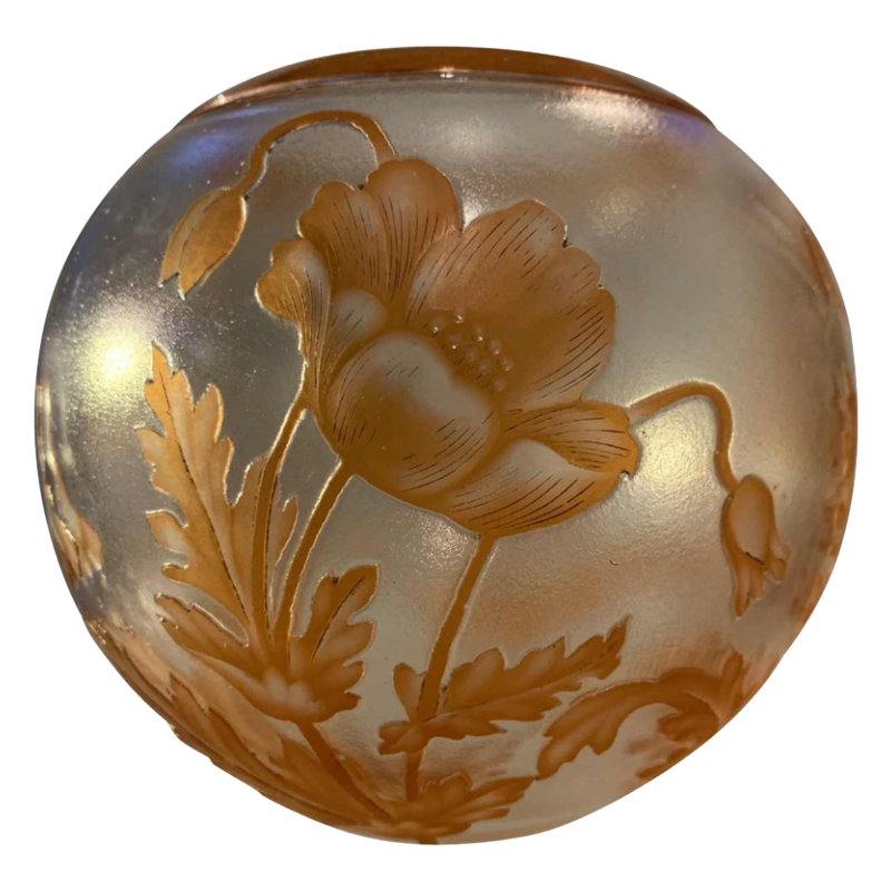 Val Saint-Lambert époque 1898-1905 Camille Renard et Léon Ledru vase art nouveau