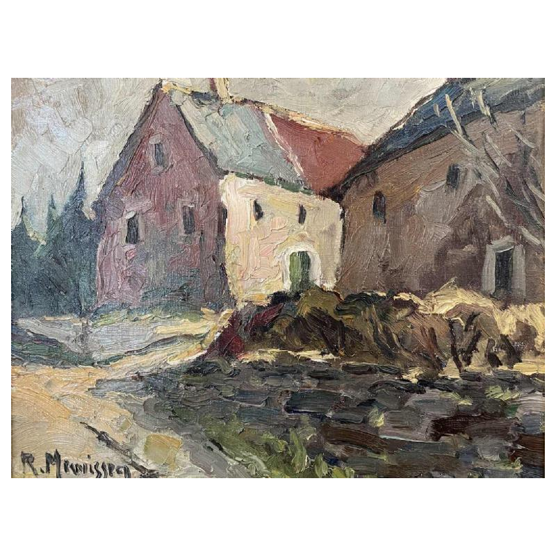René MEWISSEN (1913-1991): « Ferme à Hoyemont (Comblain-au-pont) »