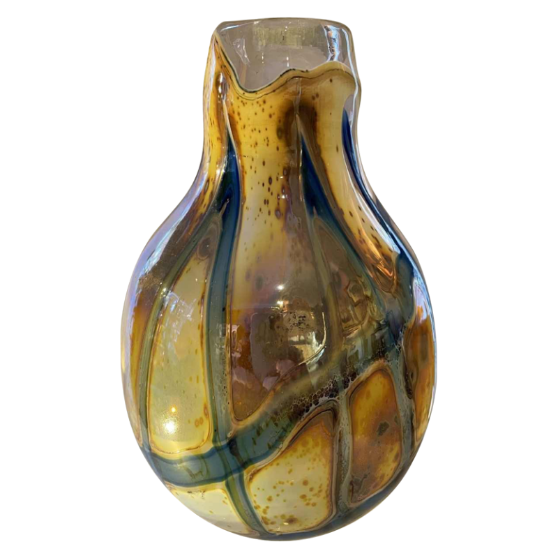 Louis LELOUP (1929-) rare sculpture en cristal daté 1975