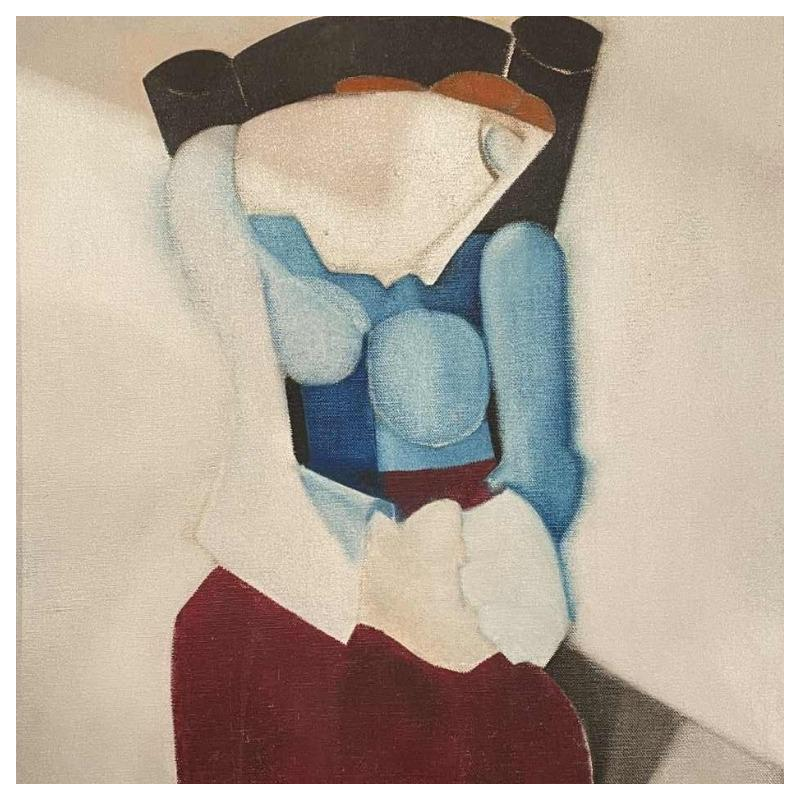 René Dessainte (1927-2012) huile sur toile