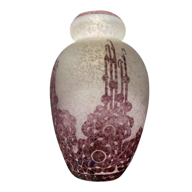 Charder - Le Verre Français vase art deco vers 1925