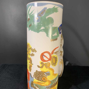 GILBERT PORTANIER for Rosenthal Studio Linie, Porcelain Vase, 1980s