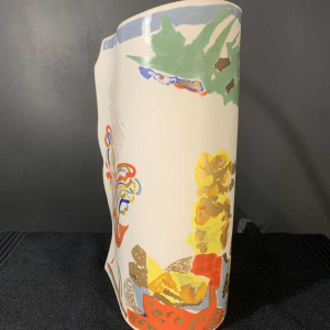 GILBERT PORTANIER voor Rosenthal Studio Linie, porseleinen vaas, jaren 80