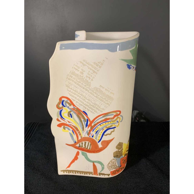 GILBERT PORTANIER for Rosenthal Studio Linie, Porcelain Vase, 1980s