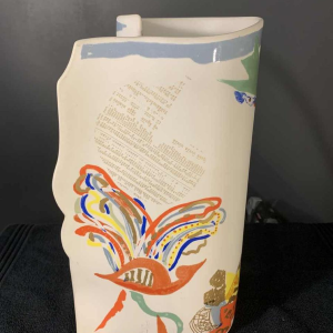 GILBERT PORTANIER voor Rosenthal Studio Linie, porseleinen vaas, jaren 80