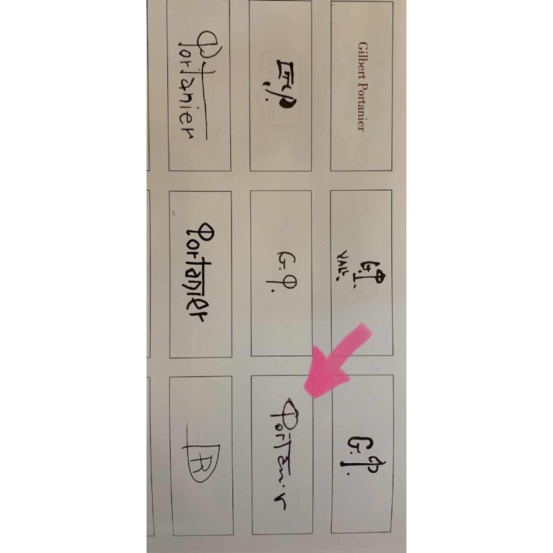 GILBERT PORTANIER voor Rosenthal Studio Linie, porseleinen vaas, jaren 80