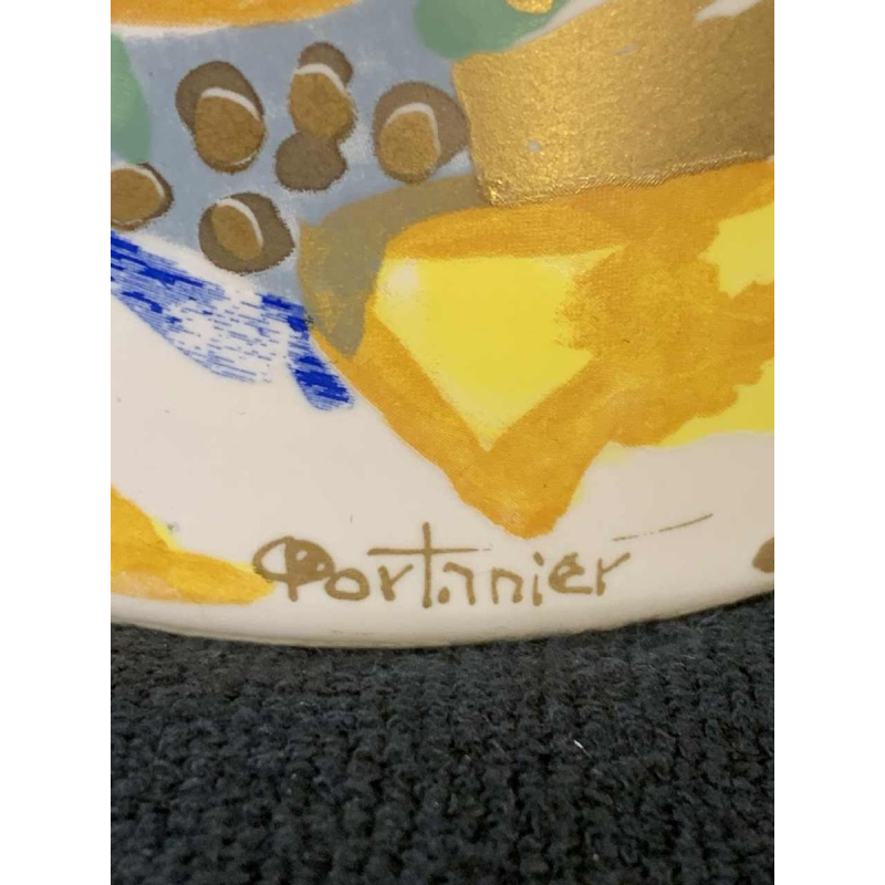 GILBERT PORTANIER pour Rosenthal Studio Linie, Vase en Porcelaine, 1980s