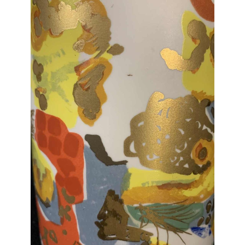 GILBERT PORTANIER for Rosenthal Studio Linie, Porcelain Vase, 1980s