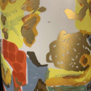 GILBERT PORTANIER for Rosenthal Studio Linie, Porcelain Vase, 1980s