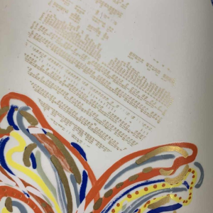 GILBERT PORTANIER pour Rosenthal Studio Linie, Vase en Porcelaine, 1980s