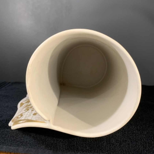 GILBERT PORTANIER pour Rosenthal Studio Linie, Vase en Porcelaine, 1980s