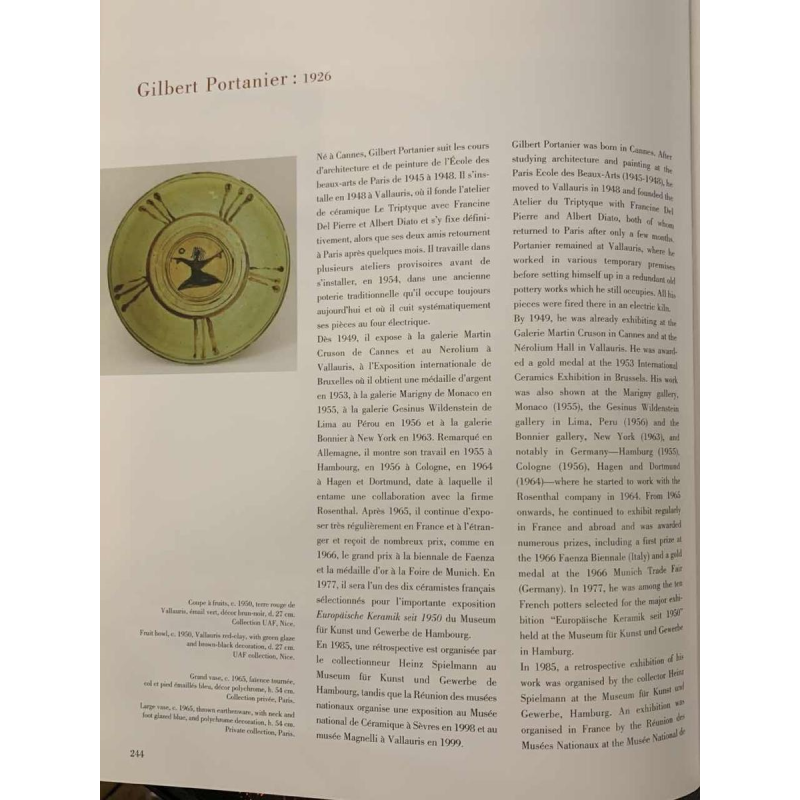 GILBERT PORTANIER for Rosenthal Studio Linie, Porcelain Vase, 1980s