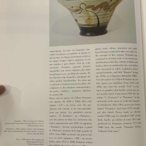 GILBERT PORTANIER pour Rosenthal Studio Linie, Vase en Porcelaine, 1980s