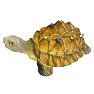 CAPODIMONTE "Turtle" Nightlight Lamp Sculpture Italian porcelain, 1930s