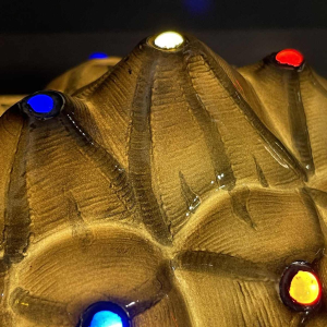 CAPODIMONTE " Tortue " Lampe Veilleuse Sculpture Porcelaine italienne, 1930s