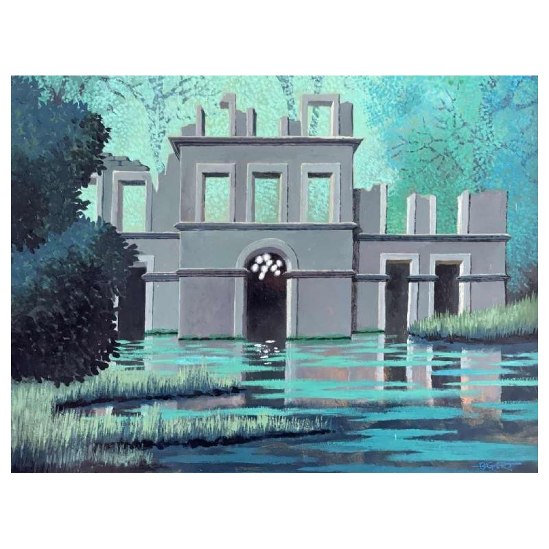 Gaston BOGAERT (1918-2008) « Les eaux silencieuses »