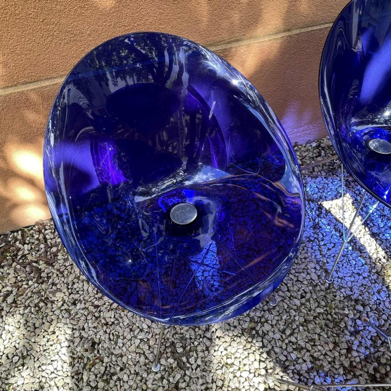 Philippe Starck " Ero S" Kartell Italy, set of 6 chairs / armchairs Design 1999