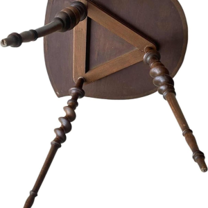 Emile Gallé L'heureux temps inlaid pedestal table, ca 1905