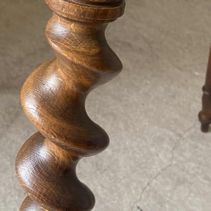 Emile Gallé "L'heureux temps" table guéridon marquetée, ca 1902