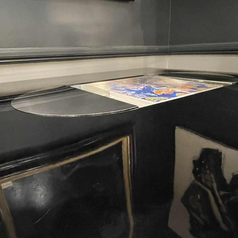 GIOVANNI OFFREDI voor SAPORITI, "TEBE" koffietafel ijsbar, ca 1970