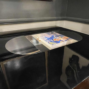 GIOVANNI OFFREDI pour SAPORITI, Table Basse " TEBE " Bar Bac a` Glace, ca 1970