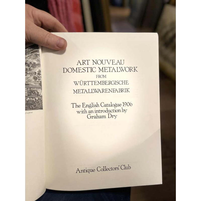 WMF "Vrouw met irissen" N°290 Art Nouveau opengewerkt verzilverd dienblad, ca 1906