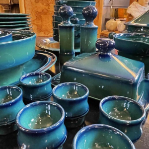 KÖNIGSSEE / GOEBEL Bavaria, Porcelain Dinner & Coffee Set, 12 pers, 1970