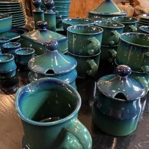 KÖNIGSSEE / GOEBEL Bavaria, Porcelain Dinner & Coffee Set, 12 pers, 1970