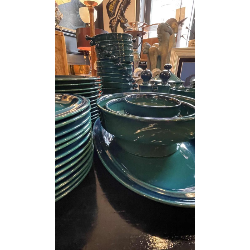 KÖNIGSSEE / GOEBEL Bavaria, porseleinen servies en koffieset, 12 pers, 1970